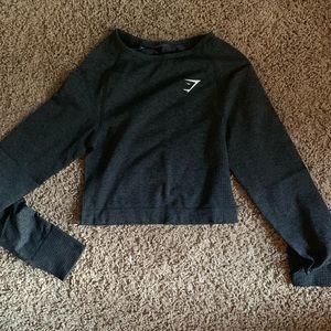 Gymshark seamless long sleeve crop